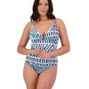 Women Moontide Swimsuits | Tribal Geo Underwired Ring Swimsuit