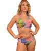 Women Moontide Bikinis | Hydrangea Mid Rise Pant