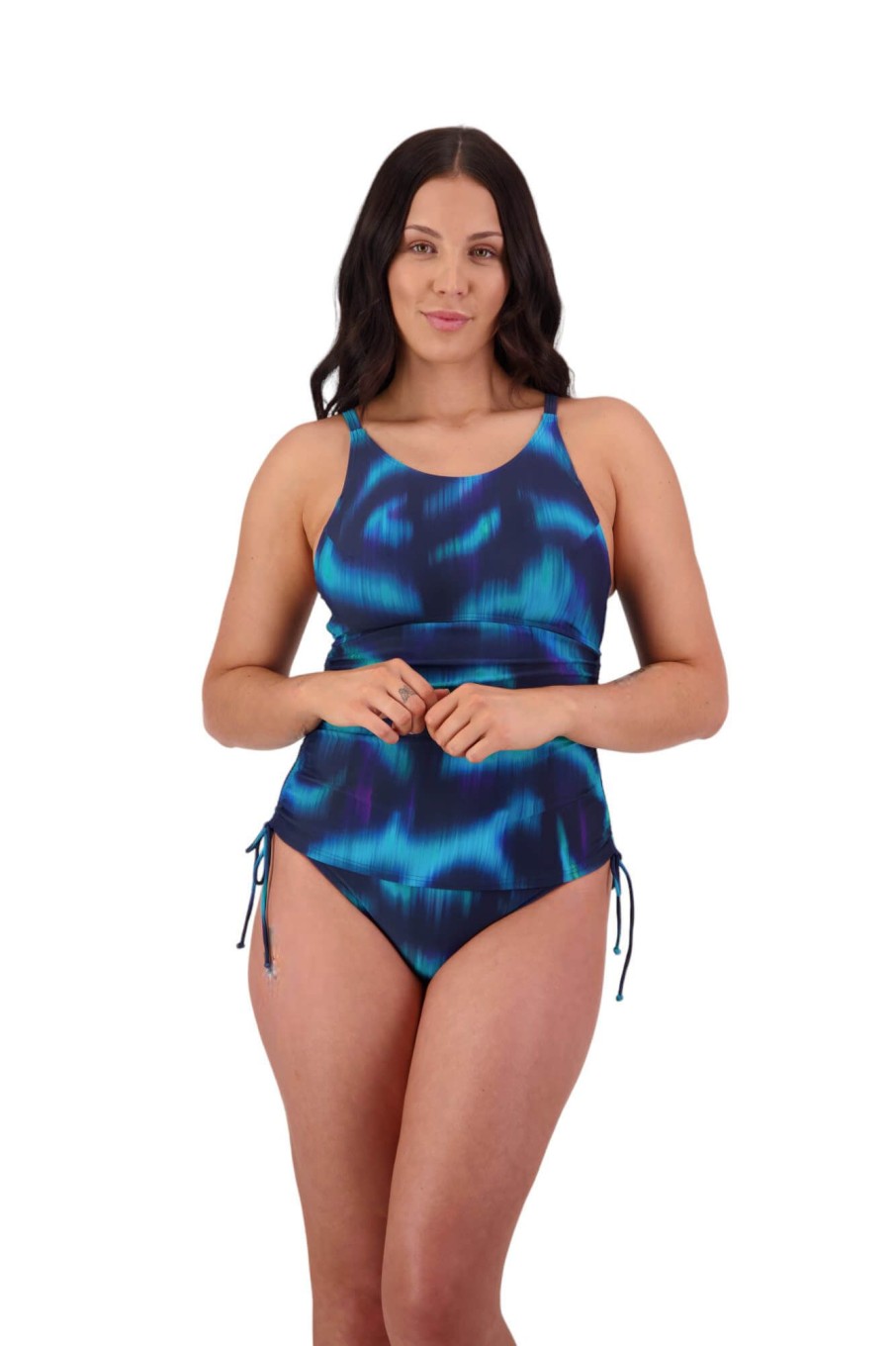 Women Moontide Bikinis | Tromso Tie Side Tankini