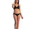 Women Moontide Bikinis | Contours Multi Fit Wrap Tri Bikini Top In Black