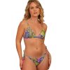 Women Moontide Bikinis | Hydrangea Slim Tie Pant