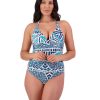 Women Moontide Swimsuits | Tribal Geo Wrap Tri Swimsuit